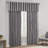 Andora Faux Silk Embroidered Single Window Valance-1539913112