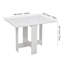 Foldable Wooden Drop Leaf Dining Table-2099239250