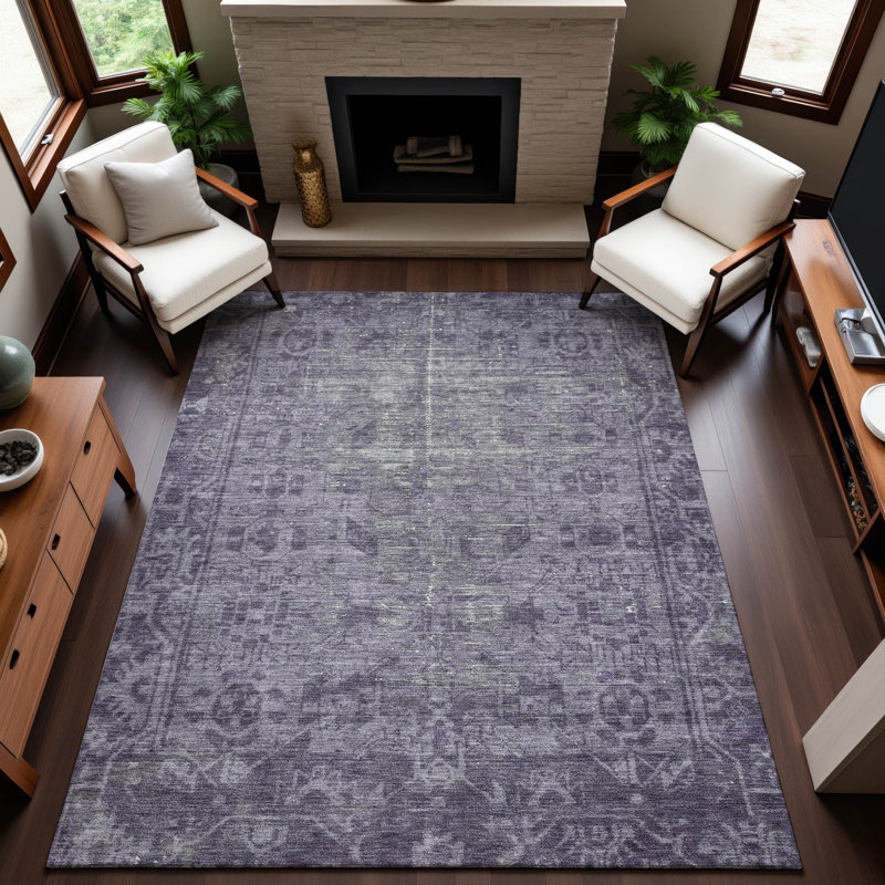 Tapis de qualité supérieure lavable à la machine AMF1228 Global, Rectangulaire 8 pi x 10 pi