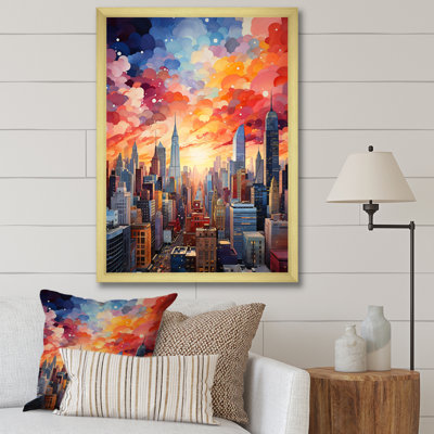 " Modernism Urban Skyline V "