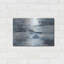 Latitude Run® «Clear Water Indigo and Gray» par Silvia Vassileva, art mural en métal, MTL-1352-1887001545