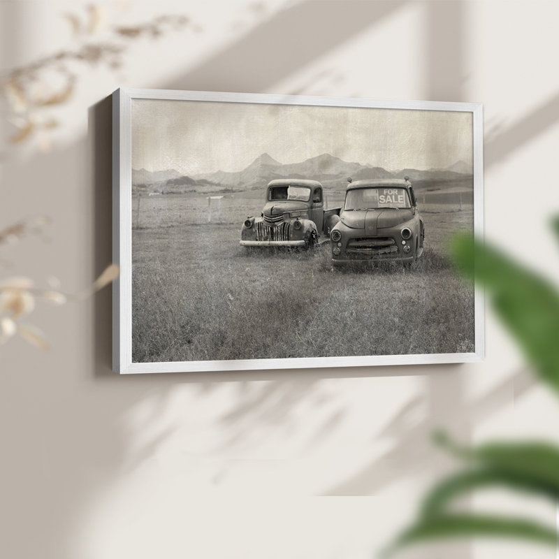 For Sale -Framed Print - Restickable, 8" H x 10" W, White