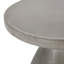Table d'appoint d'extérieur en béton léger
