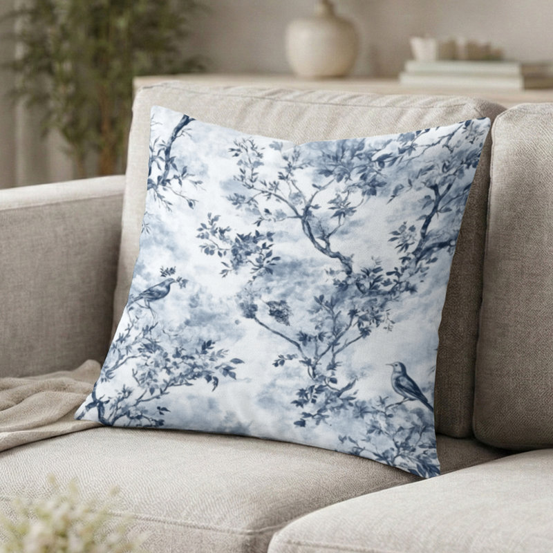 Coussin décoratif French Country, H 18 po x l 18 po