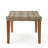 HAMPTON WOOD + WICKER OTTOMAN