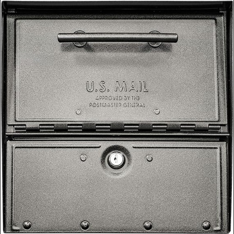 Architectural Mailboxes 6400P-R-10 Oasis Eclipse Locking Mailbox, C2, Pewter
