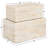 2 Piece Handmade Mother of Pearl Decorative Box Set