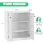Navjeevan Rectangle Accent Cabinet-141414017