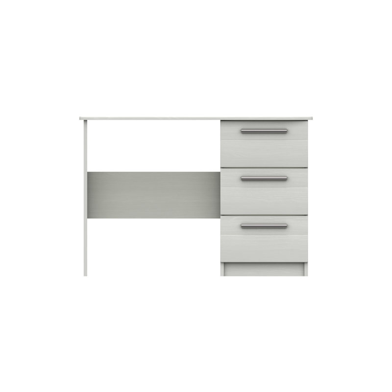 Mcginley Solid Wood Base Computer Desk, White