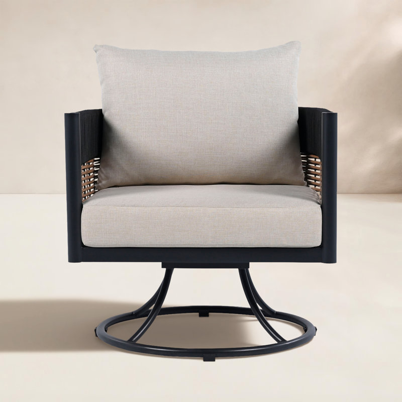 Chaise pivotante Harrison, Taupe