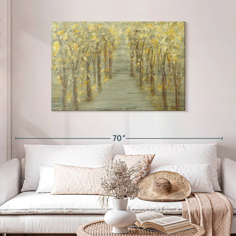 Harnek Sparkling Gold Forest, H 30 po x l 45 po