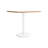 Easy Walnut Metal Base Dining Table-107232007-74747959