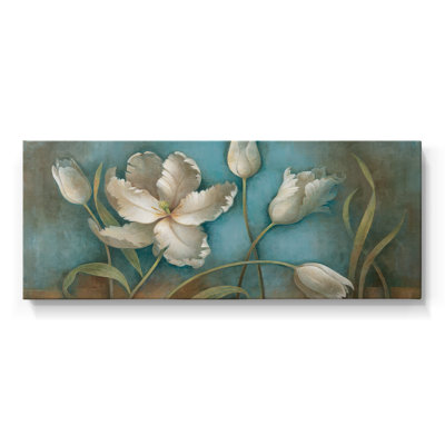 Tulipe Melody - Toile tendue avec châssis - Prêt à accrocher