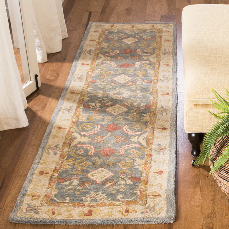 Tingley Hand Tufted Wool Oriental Rug, Runner 2'3" x 15'