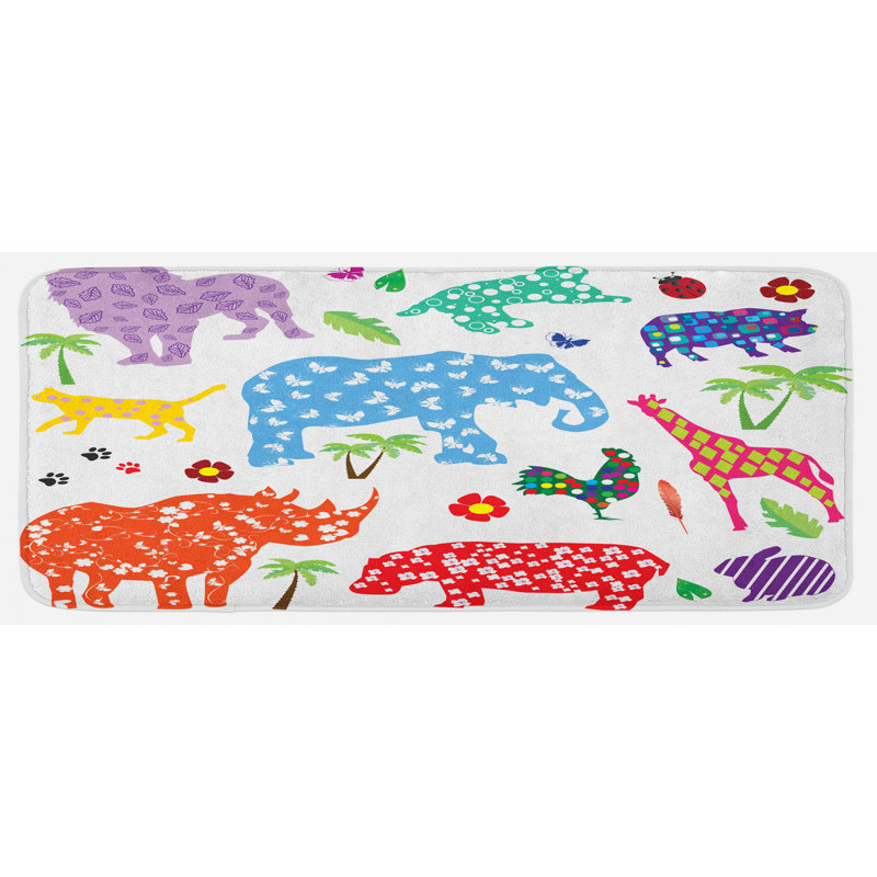 Tapis de cuisine africain