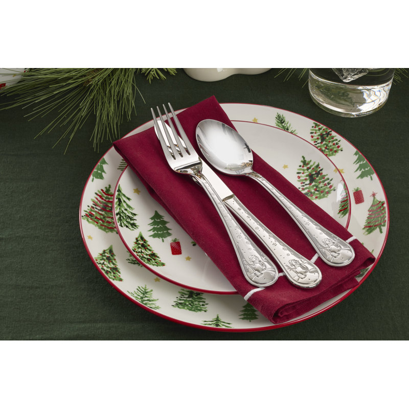 Oneida Snowman 12-Piece Flatware Set, Service For 4