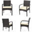 Chaise de salle à manger d'extérieur adaptée pour les moments décontractés du patio et les expériences de repas confortables dans la cour-77221417