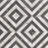  Palace 8" x 8" Geometric Pattern Matte Porcelain Floor and Wall Tile-92419638