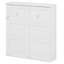 Lit mural peu encombrant avec conception rabattable et armoire-216549149