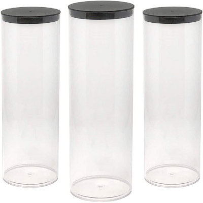 Plastic Storage Tubes 4" X 12.25"