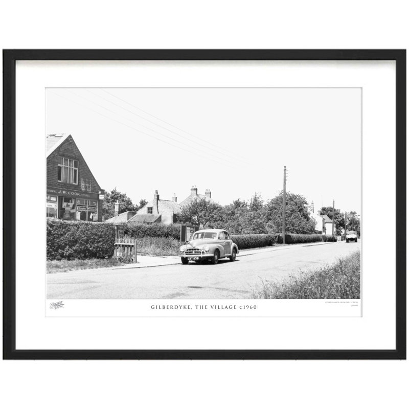 Gilberdyke, The Village C1960 by Francis Frith - Single Picture Frame Print, 28cm H x 36cm W x 2.3cm D