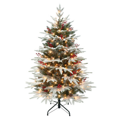 54' Lighted Fir Christmas Tree