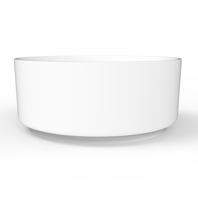 54.875'' x 54.875'' Bathtub, White