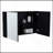 Medicine Cabinet Mansfield, Bathroom, Black-1194458078