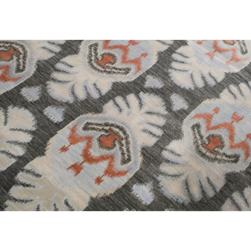 Wool Damask Indoor Rug