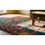 Tapis de couloir antique en laine vert