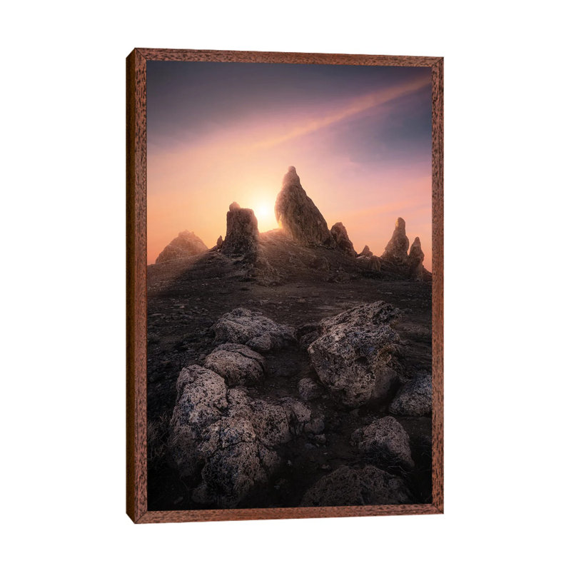 Devils Horns by Fabio Antenore - Print on Canvas, 152.5 cm H x 101.5 cm W, Classic Wood Framed