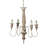 Suspended luminaire with adjustable chain