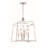 Alyanah 4 - Light Dimmable Lantern Square / Rectangle Chandelier