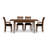 Sarah 4 - Person Solid Wood Top Four Leg Dining Set-16848868-37101028-39921254