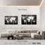 «World Map Iron Impression World Map», ensemble de 3 pièces sur toile-104053509