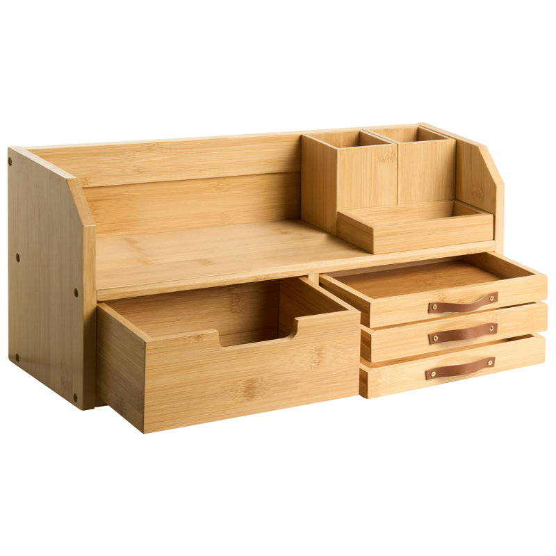 Kitchen Organiser FOUGASSE Bamboo Light Brown