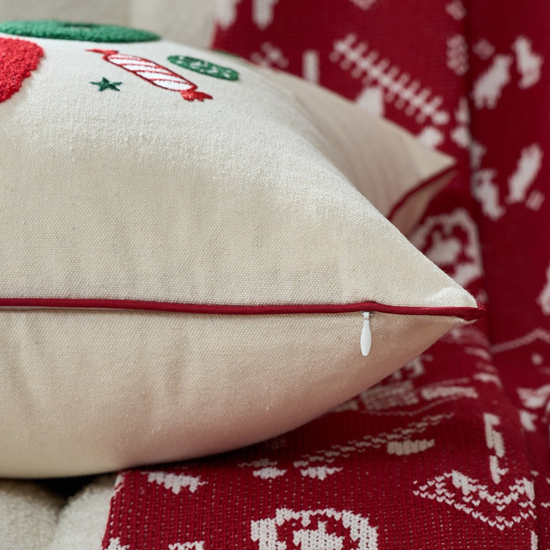 Housses de coussin de Noël 18 x 18 pouces