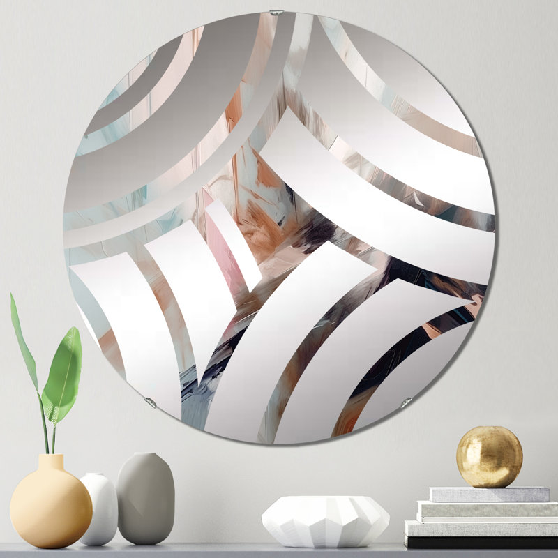 Vidyuth - Miroir décoratif, 23,6 po x 23,6 po
