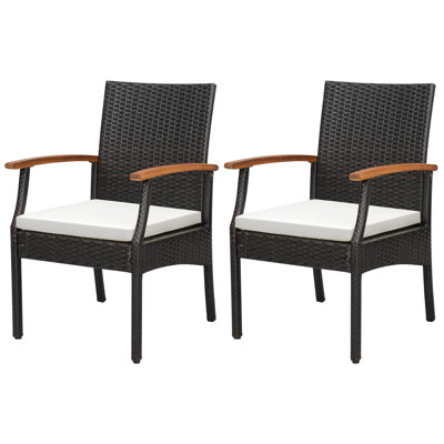 Mitchellville Patio Dining Armchair with Cushion