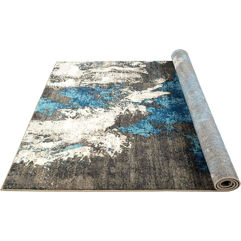 Keshan Abstract Indoor Rug