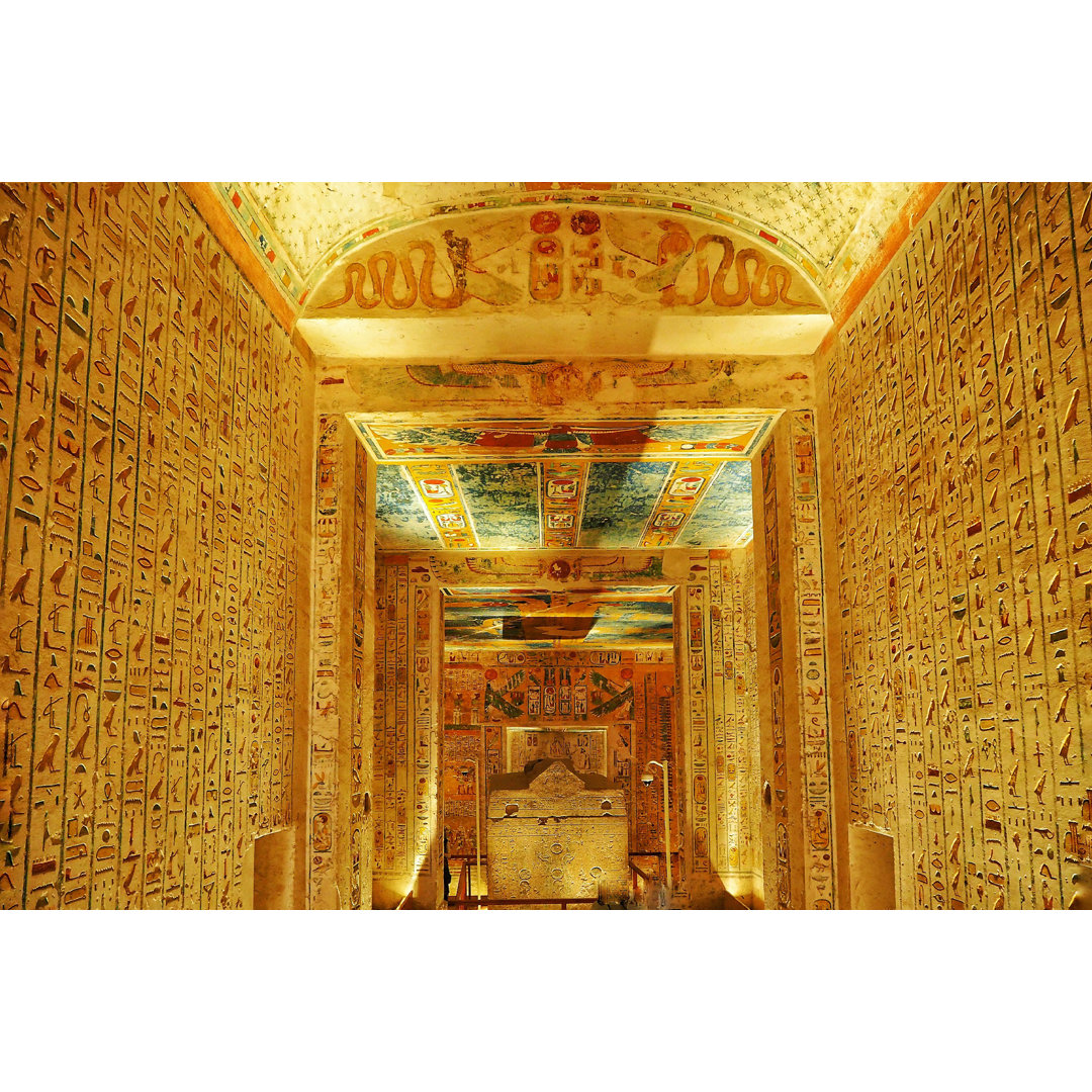 " Egypt Hieroglyphics In Valley Of Kings Closeup Detail , 15 Jan 2019 , Luxor , Egypt. " by Kritsada Phruetthiphunphisut Bungalow Rose 