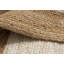 Tapis blanc cassé en jute tissé à la machine avec bordure Palermo-48816196