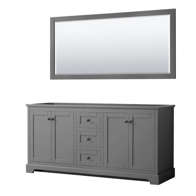 Avery 71 " Double Bathroom Vanity Base