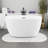 Freestanding Soaking Acrylic Bathtub With Adjustable Leveling Foot-121119311