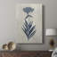Fleurs pressées bleu marine I - Cavas enveloppés de galerie-108843492