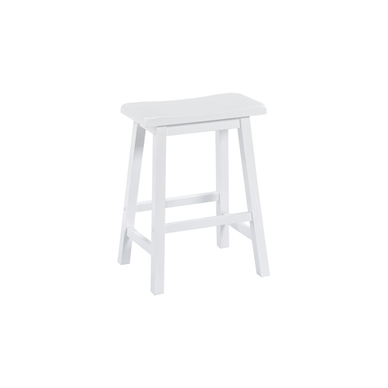 Tabouret de bar 24 po Pereira, Blanc