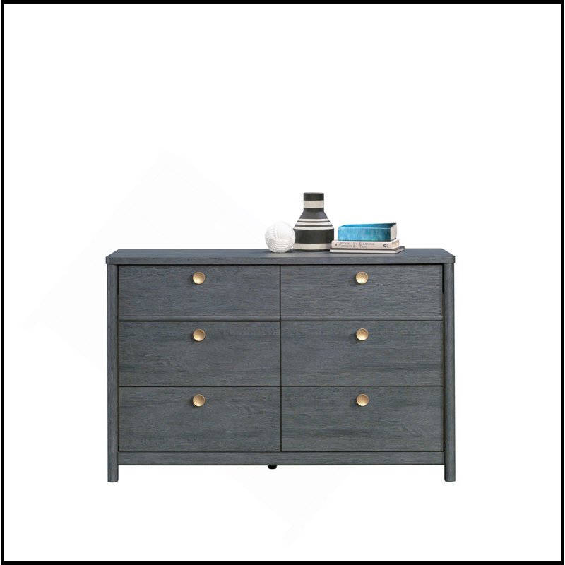 Commode, finition bleue