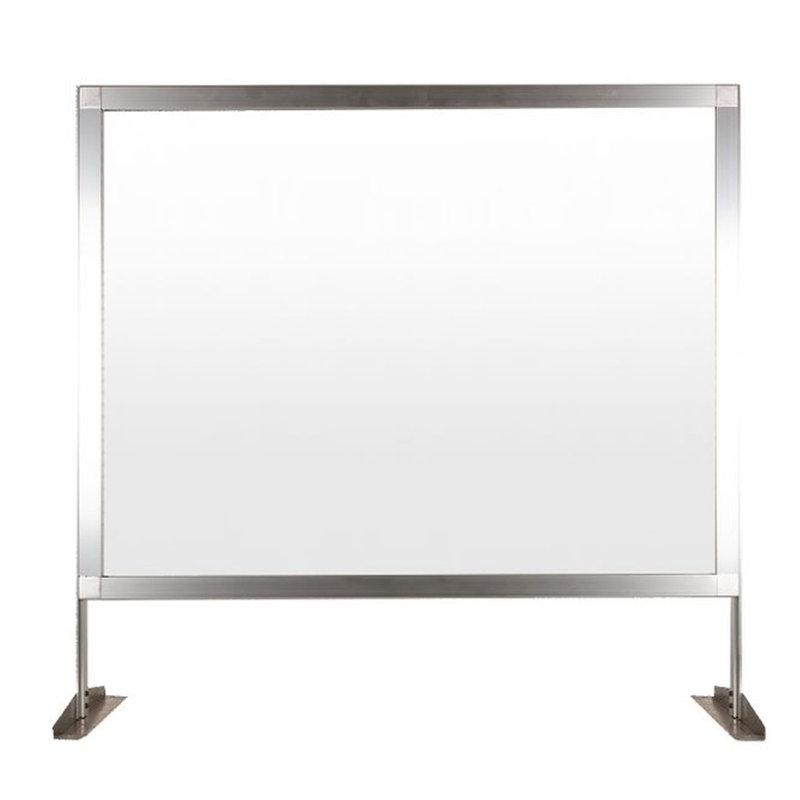 Écran de comptoir Medipanel, H 32,5 po x l 34 po x P 12 po, Transparent