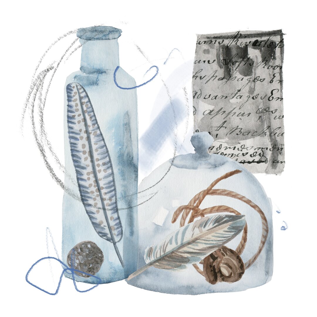 Leinwandbild Message In A Bottle IV