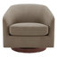 Bennett Upholstered Swivel Barrel Chair (Set of 2)-1037113308